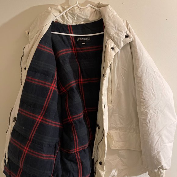 HOLT RENFREW Vintage White Ski, Winter Jacket - Picture 4 of 6